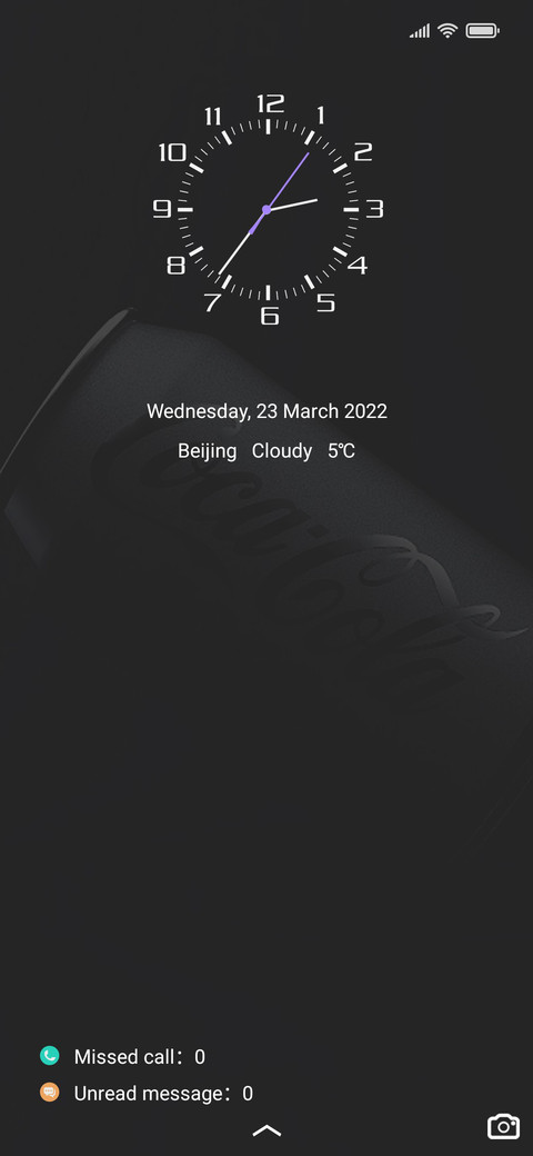 black cool screenshot