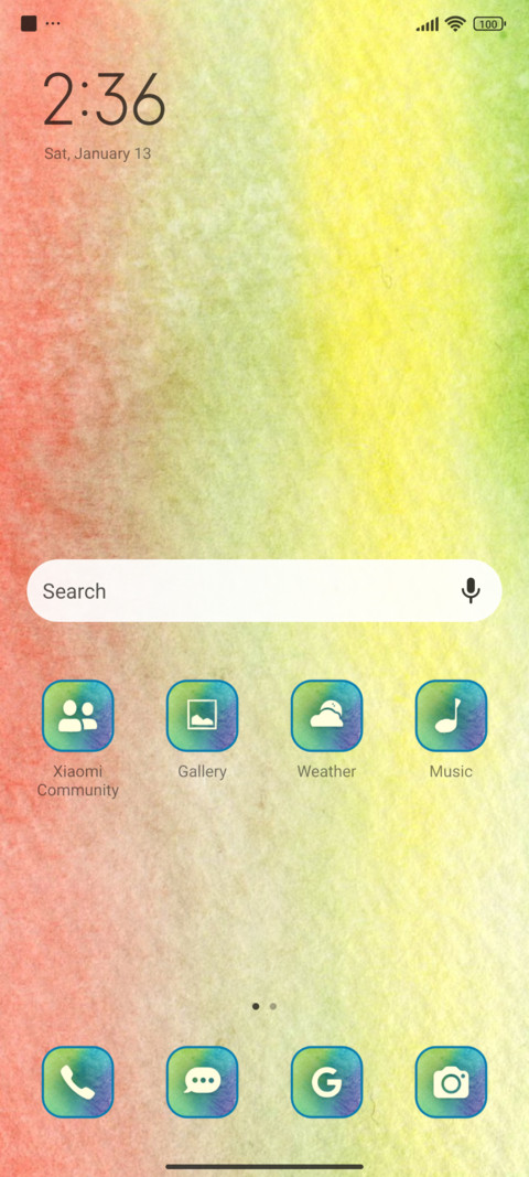abstract color screenshot