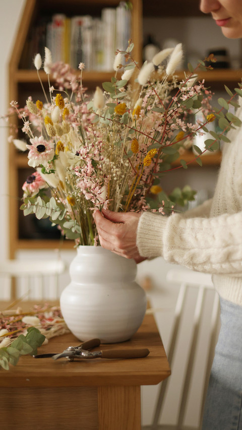 Zero basic flower arrangement tips screenshot