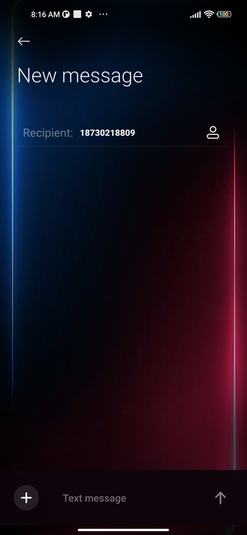 Broken screen screenshot