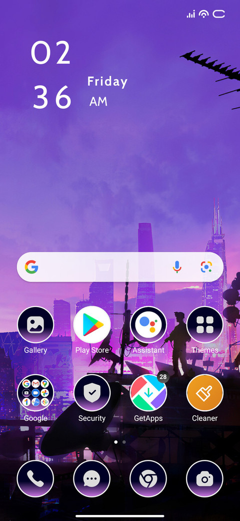 Neon Town screenshot