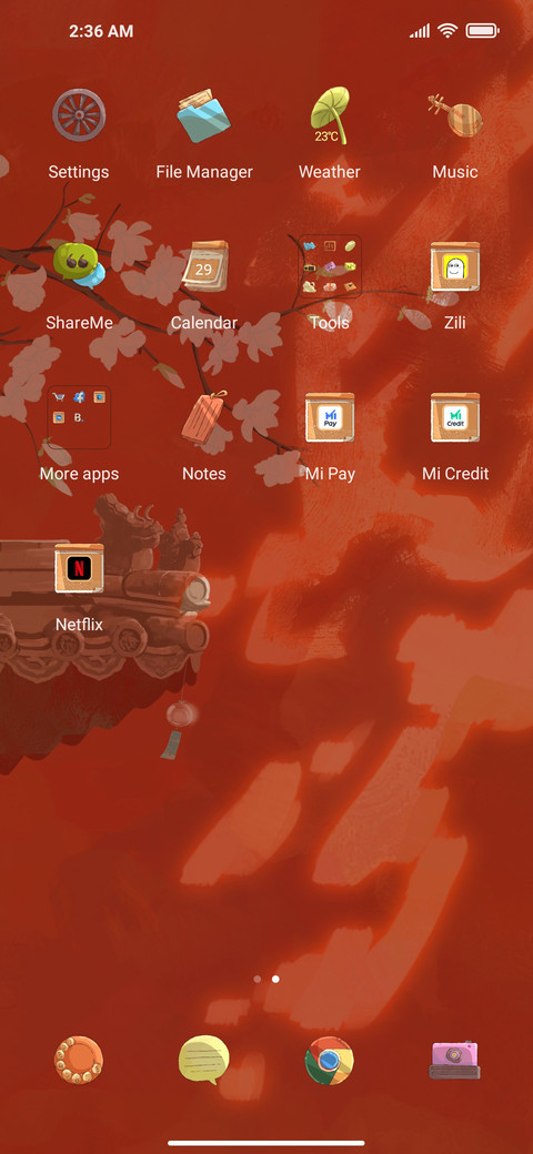 Antique scenery screenshot