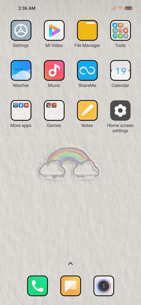 Lovely rainbow screenshot