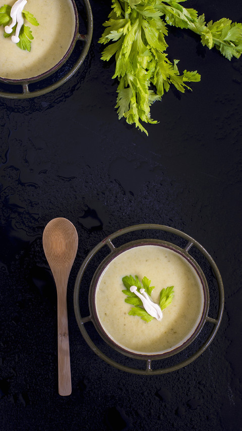 Teach you how to make creamy mushroom soup 9 screenshot