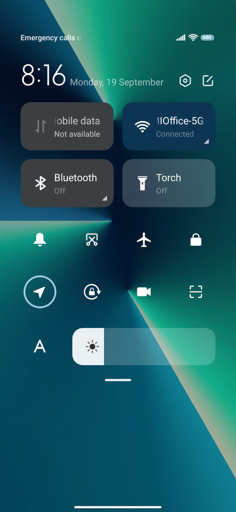 Extreme OS widget screenshot