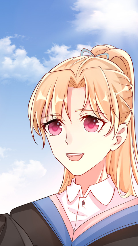 可爱少女甜蜜笑容-仟绘动漫 screenshot