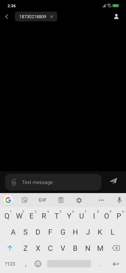 OneUi Black Q screenshot