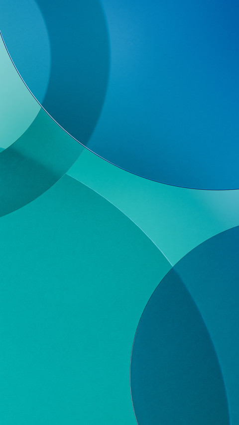 Abstract geometric shape bluegreen screenshot