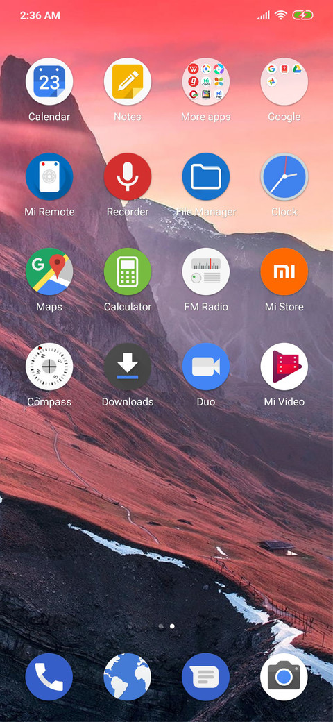 Pure Pie 9 screenshot