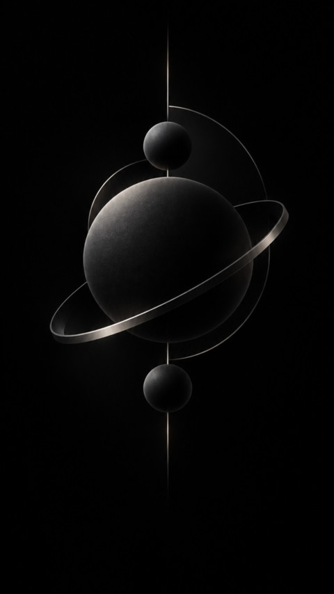 Minimalist Dark Obital screenshot