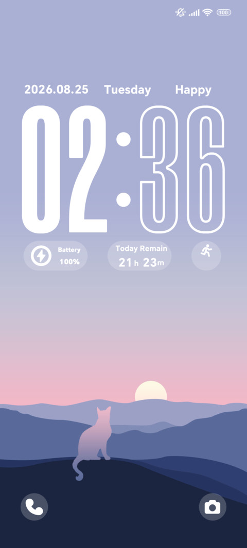 Dusk Breeze Glow screenshot