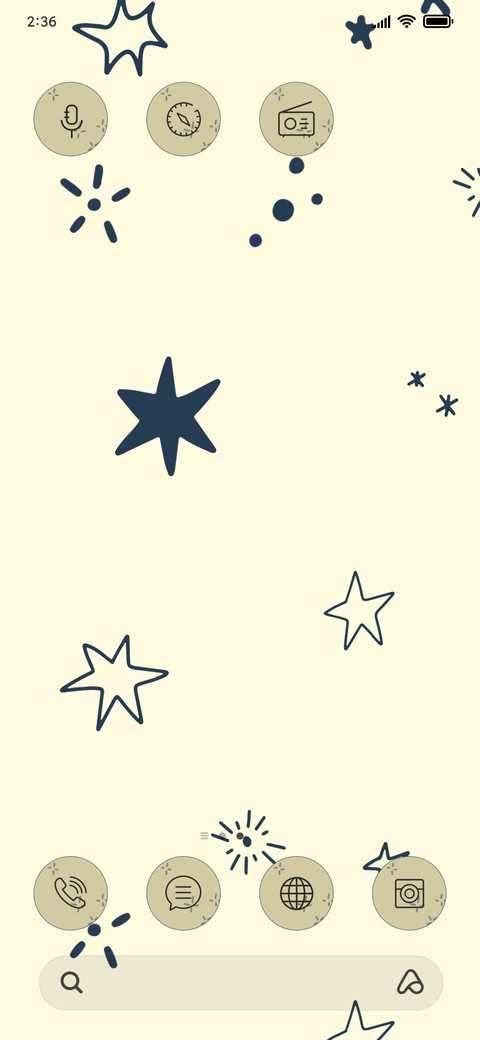 Vector Stars Falling_3MDS screenshot