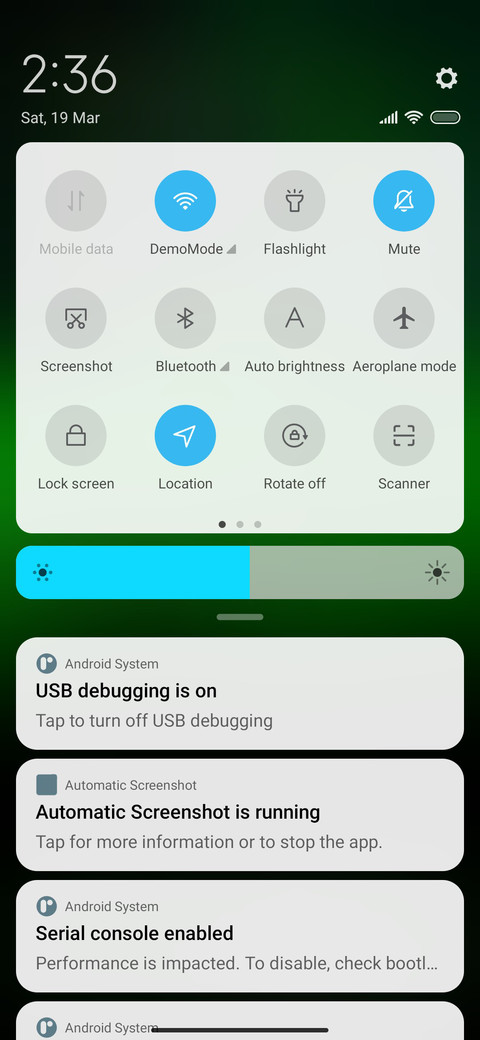 Aurora Uno screenshot