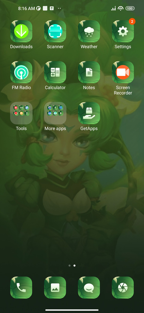 Spring screenshot
