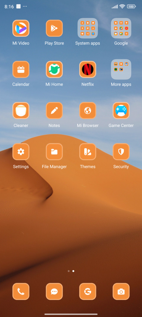 Desert Bliss screenshot