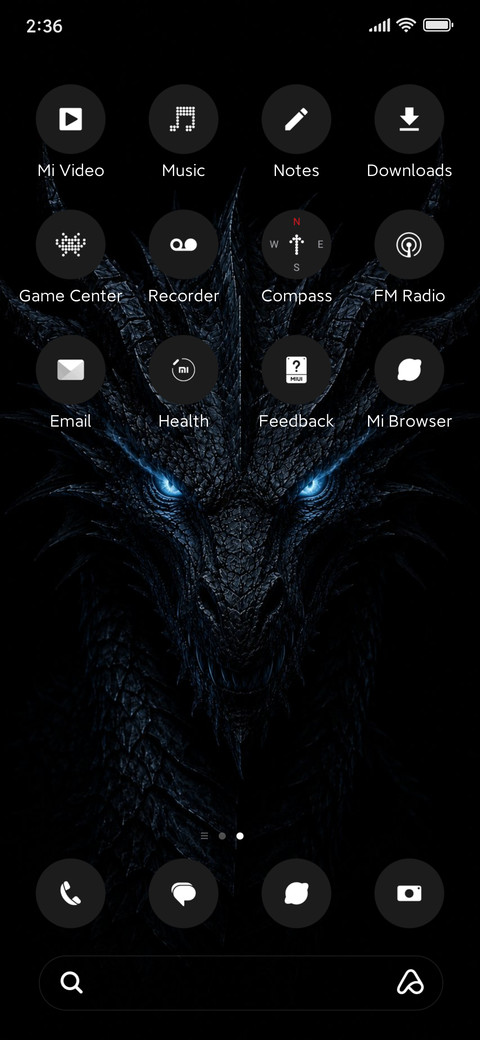 Galaxy dragon screenshot