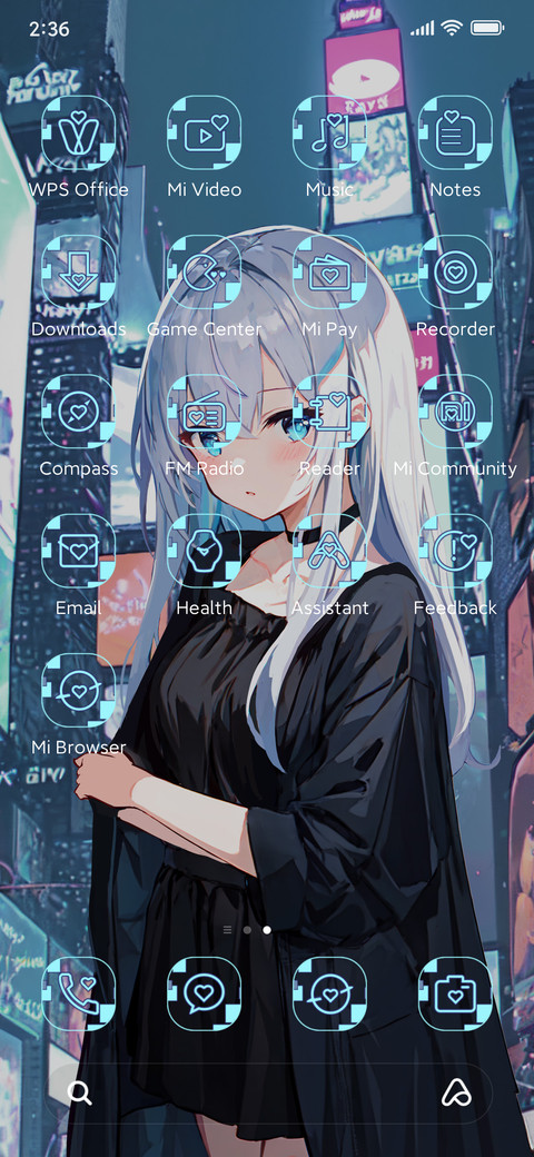 Silver Night City screenshot