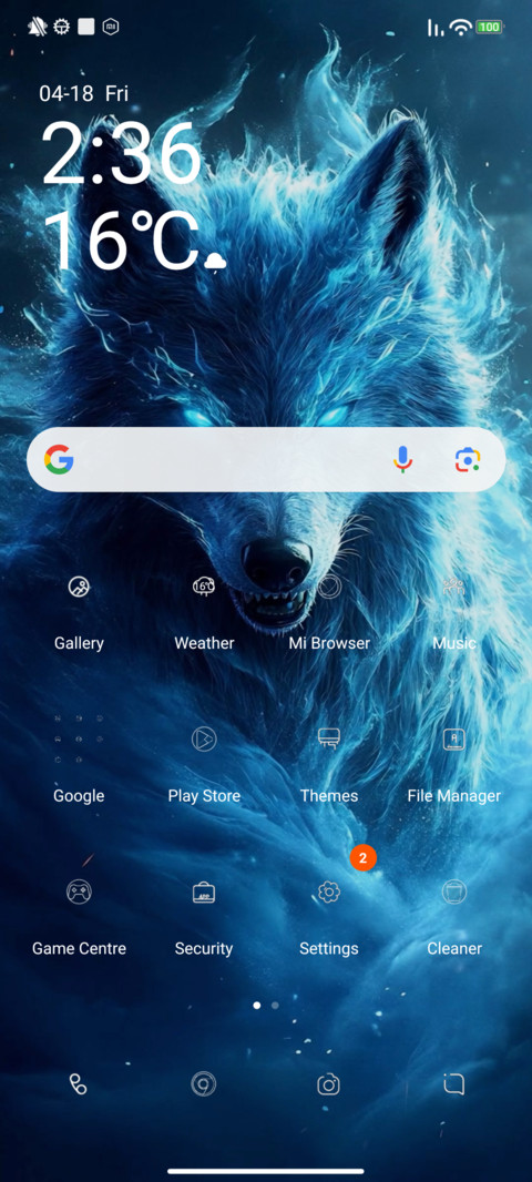 Storm Wolf screenshot