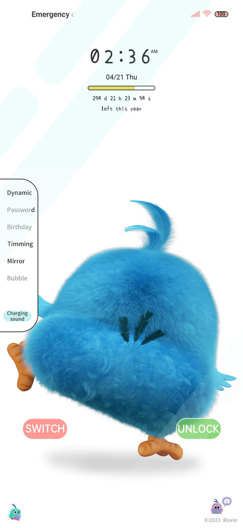 Angry Bird Dynamic screenshot