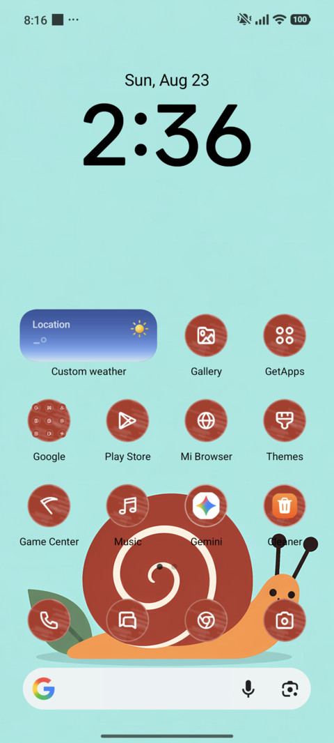 Snail screenshot