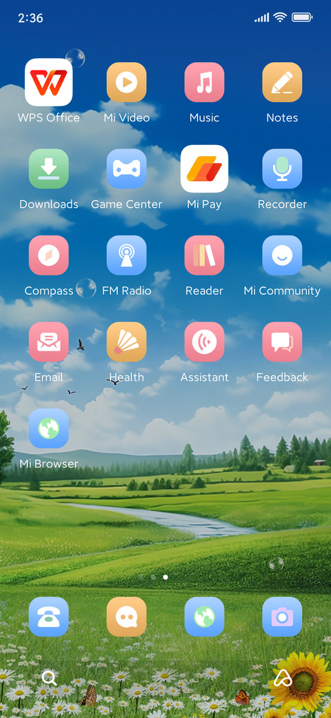 Bright sunshine screenshot