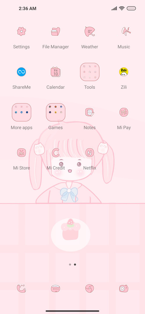 Pink little loli screenshot