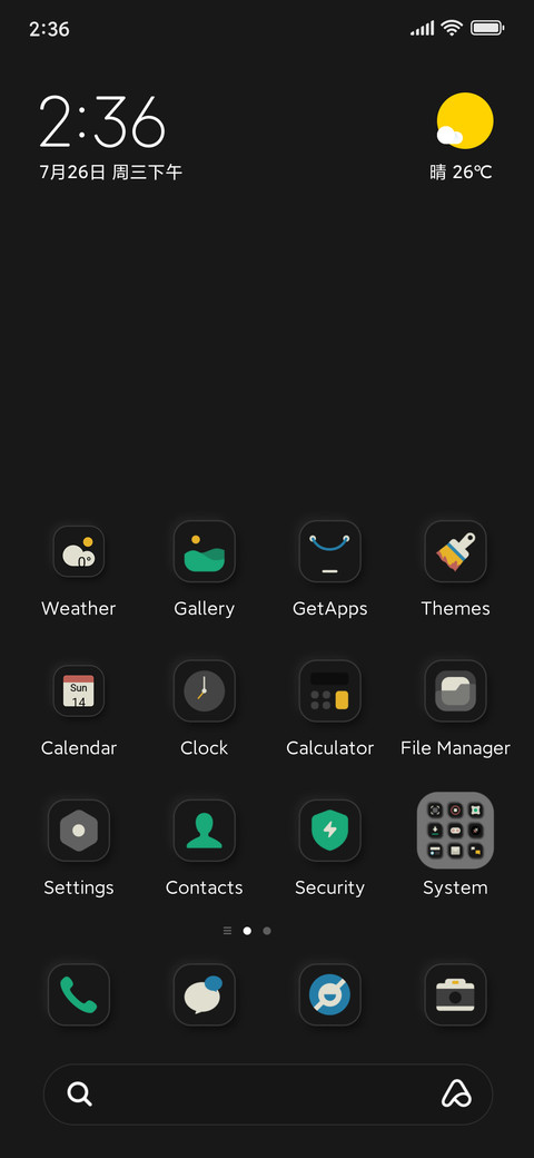 Stroke black screenshot