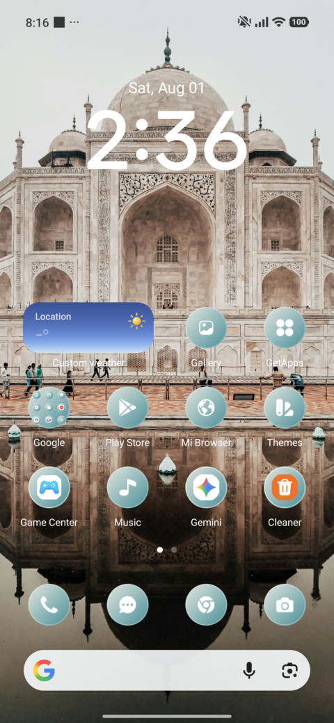 Taj Dawn screenshot