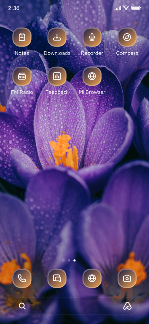 Water Droplets screenshot