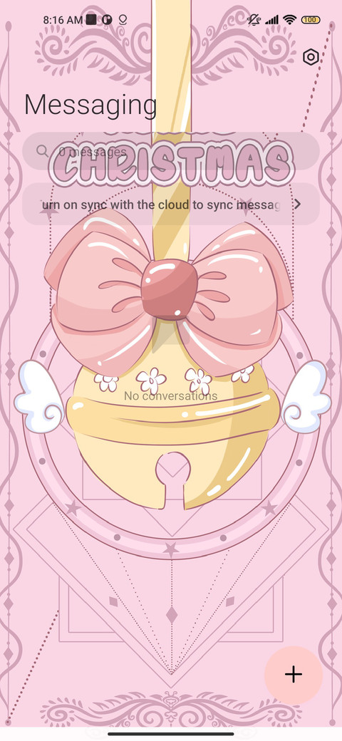 Pink Bell Card screenshot