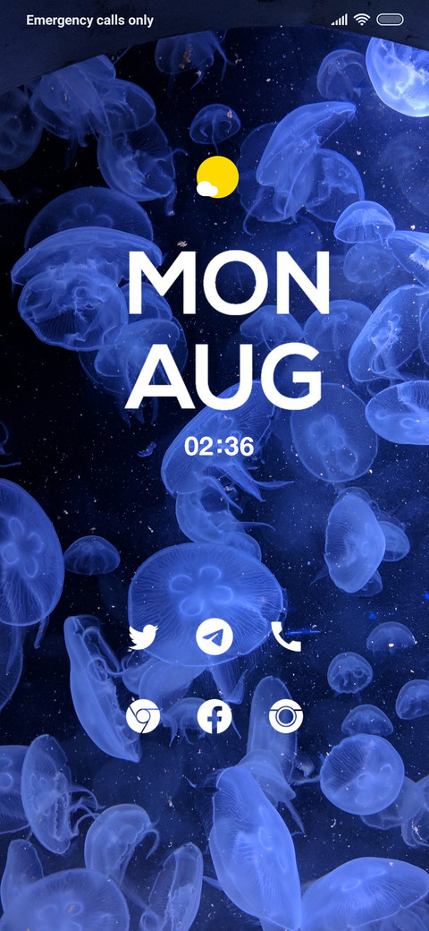 Blue screenshot