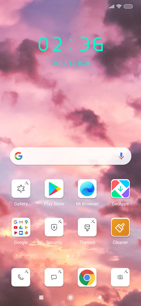 Calm Clouds_3MDS screenshot