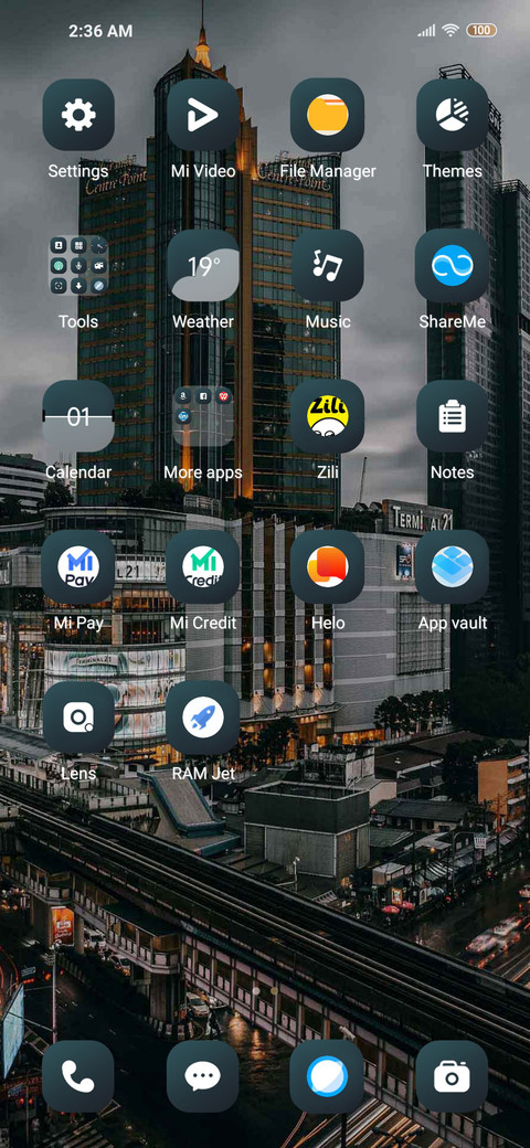 The city under screenshot