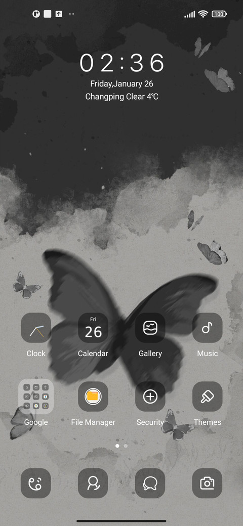 ink wash butterfly screenshot