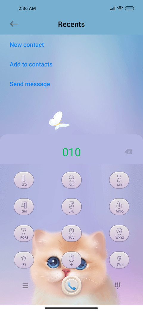 Gold gradient screenshot