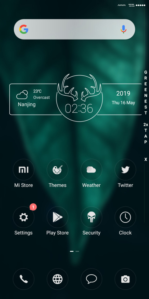 GreenestV10 screenshot