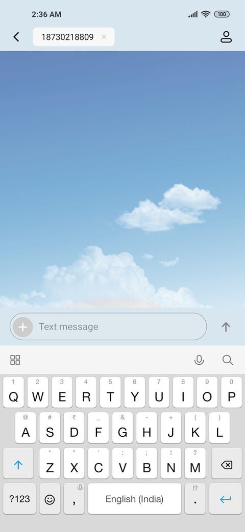 blueSkyAndClouds screenshot