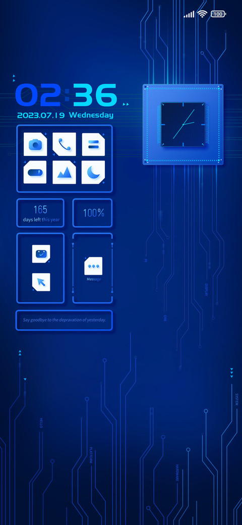 Deep Blue Heart screenshot