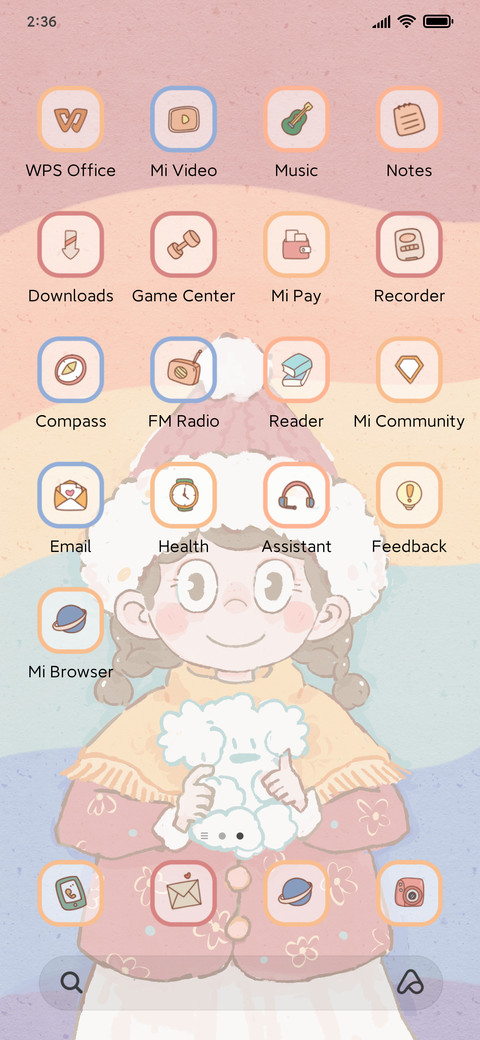 Rainbow New Year screenshot