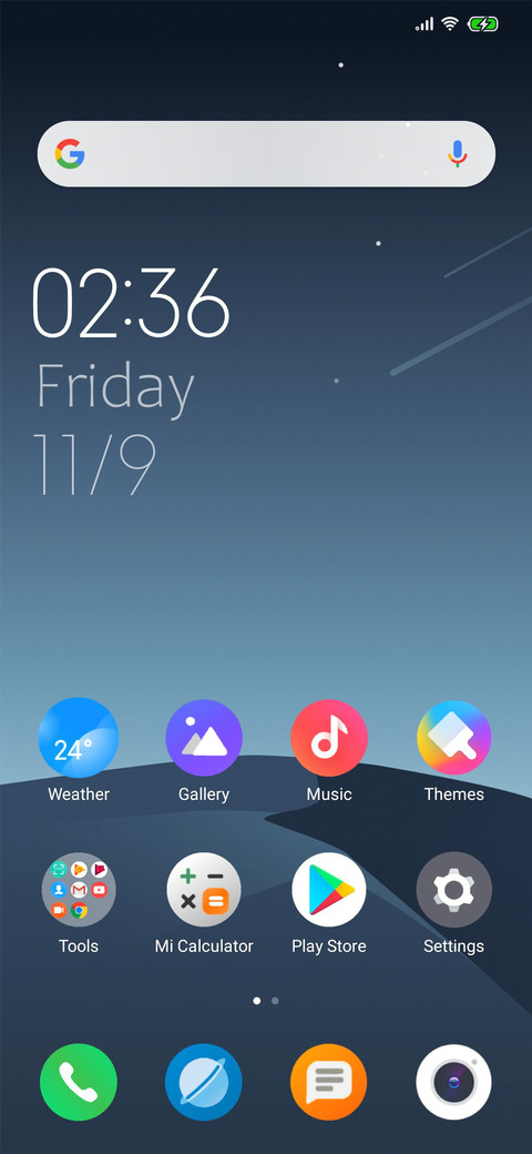 Ronix UI screenshot