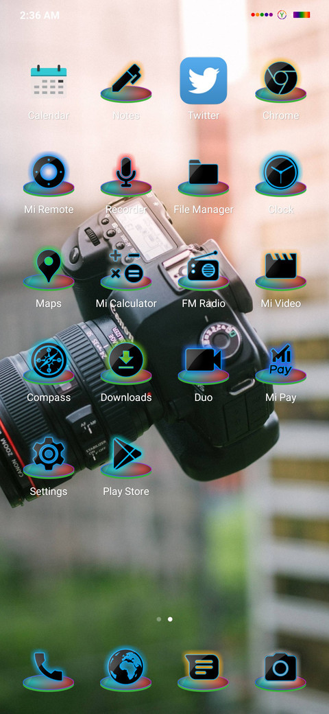 Explore new screenshot