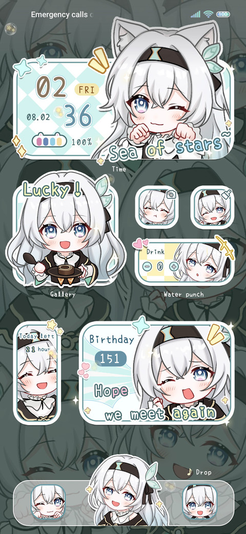 Cute happy girl screenshot