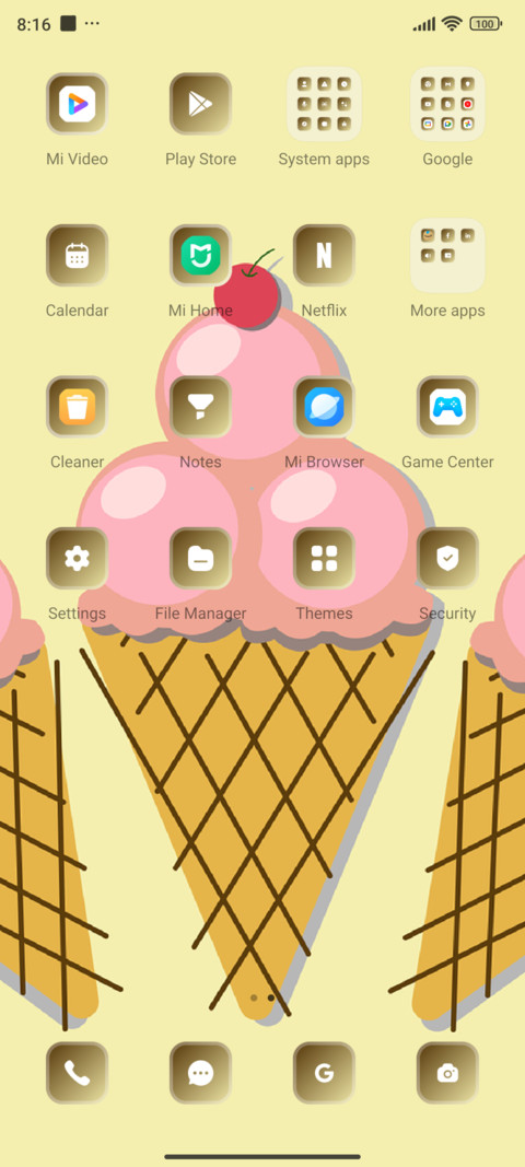 Icecream screenshot