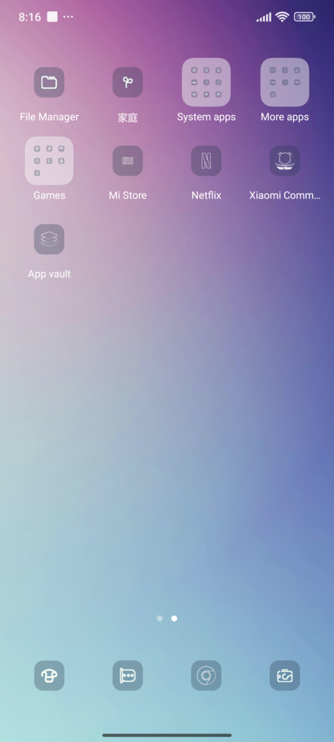Monica screenshot