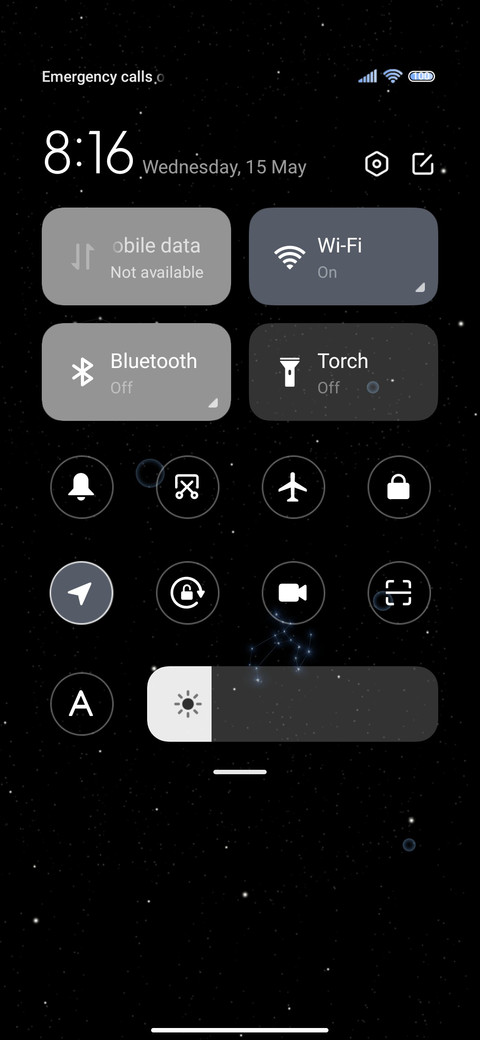 Blue ring screenshot