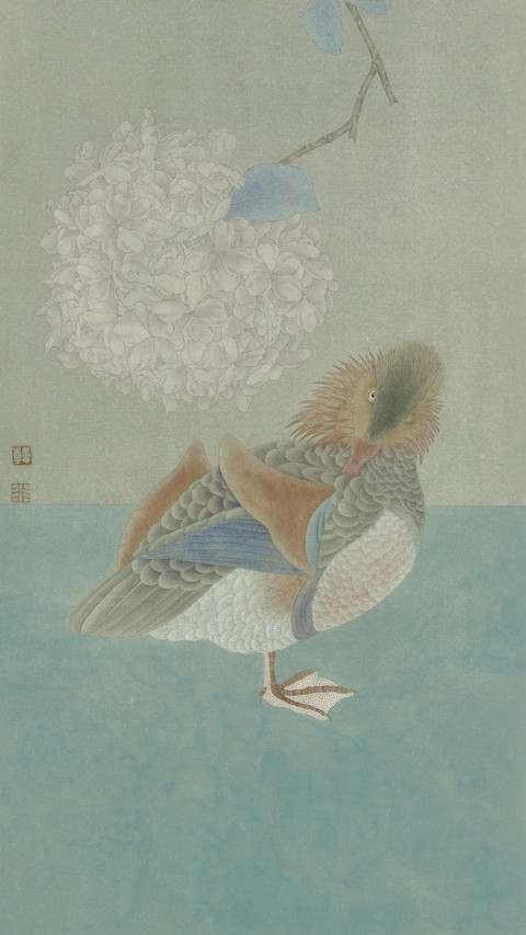 画家韩非作品 花间逸趣 screenshot