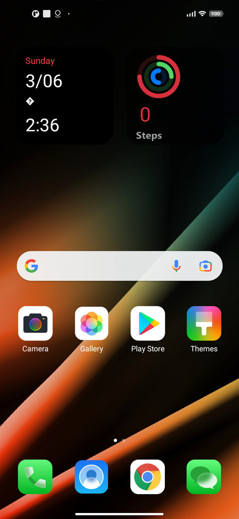 Stock os2 screenshot