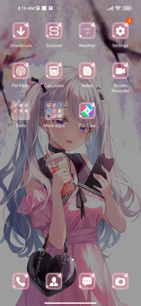 Spring+Sakura+Girl screenshot