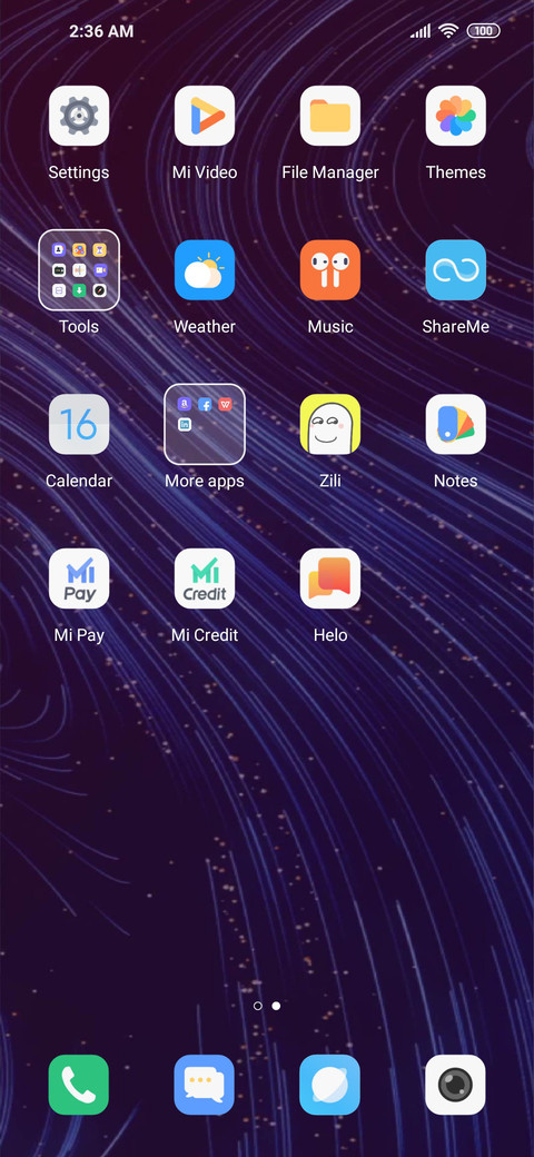 Star condensation screenshot