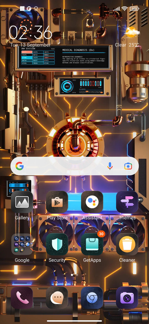 Technology Core screenshot